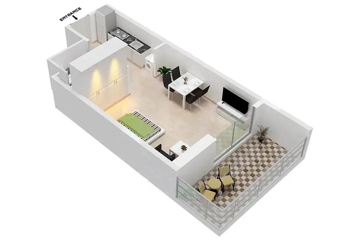 Lux The Modern Binghatti Canal Suite Dubai